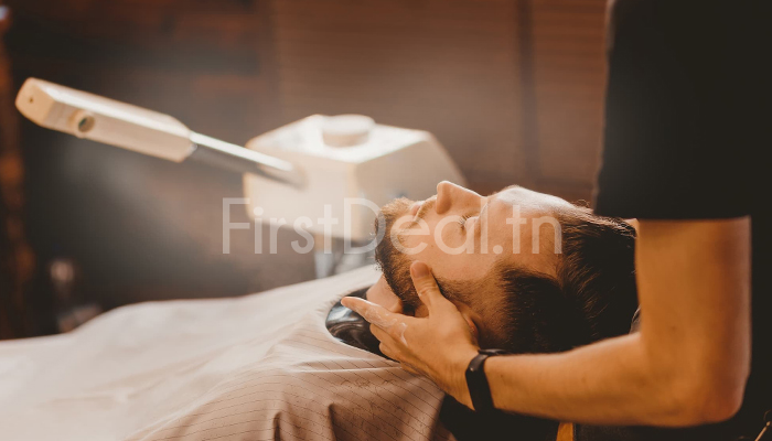 Spécial HOMMES : Soin Spécifique Mains , Pieds et Visage à  partir de 40 DT Seulement Chez MZ Coiff !